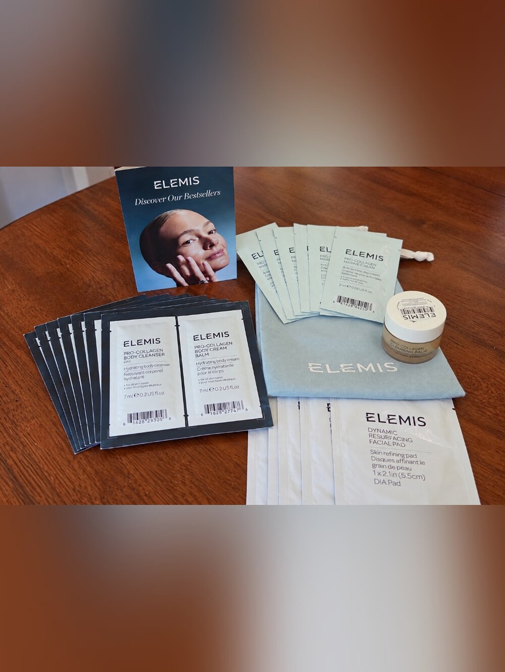 ELEMIS Pro-Collagen 7 Day Travel Skincare Kit TSA Friendly NEW